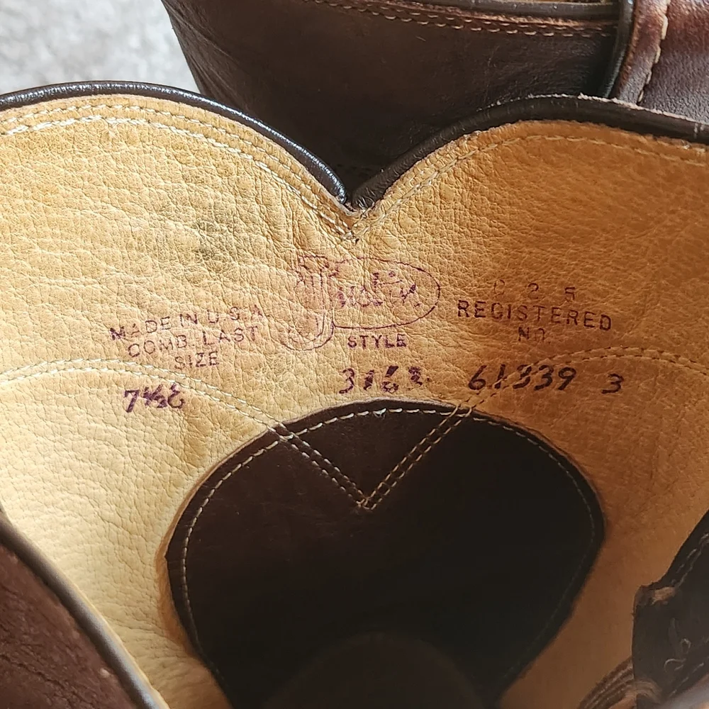 Justin 3162 Men's Classic Roper Boot - Picture 8 of 8